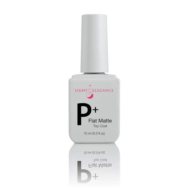 P+ Flat Matte Soak-Off Top Coat